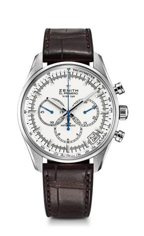 Replica Zenith Watch El Primero 36'000 VPH Silver 03.2080.400/01.C494